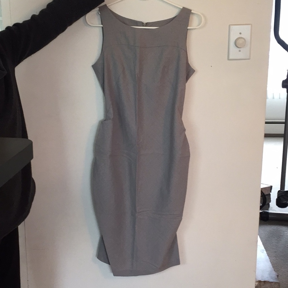 Grey long dress